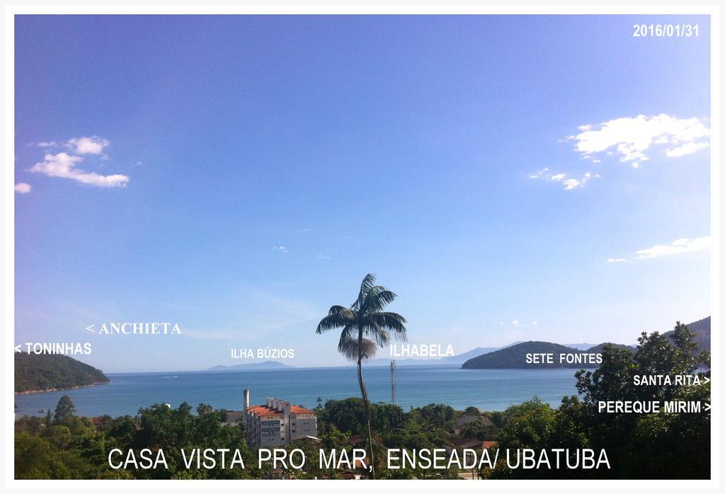 Casa Ubatuba Vista Para O Mar Kültér fotó